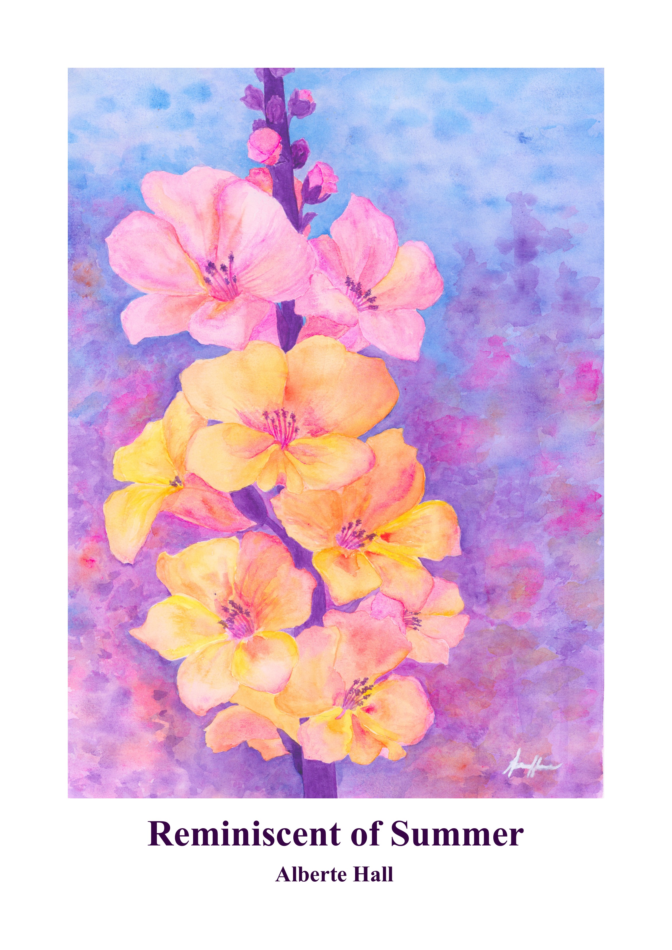 Reminiscent of Summer poster